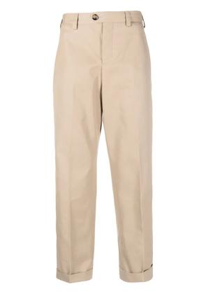 PT Torino pressed-crease chino trousers - Neutrals