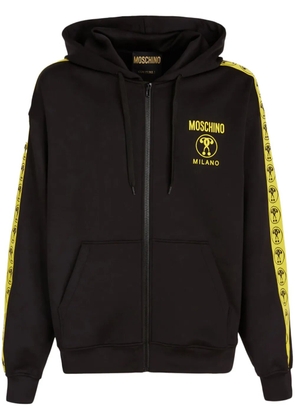 Moschino logo-print hoodie - Black