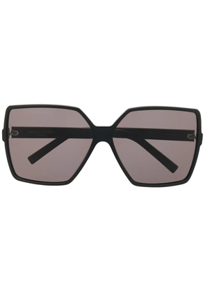 Saint Laurent Eyewear oversized-frame sunglasses - Black