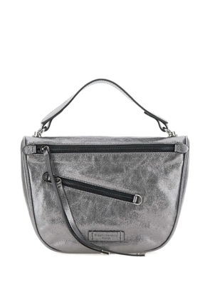 GIANNI CHIARINI leather tote bag - Silver