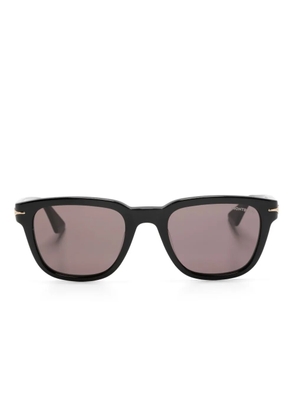 Montblanc rectangle-frame logo sunglasses - Black