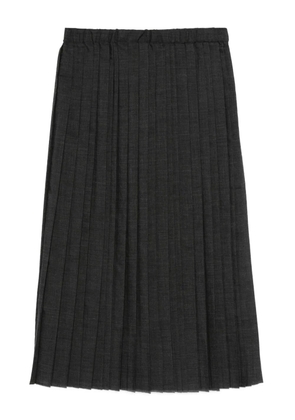 Antonelli Orvieto pleated midi skirt - Grey