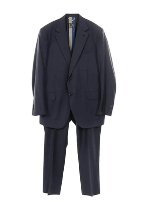 Louis Vuitton Pre-Owned Gaston fit single-breasted wool suit - Blue