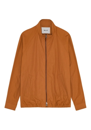NN07 Dave zip-up bomber jacket - Brown