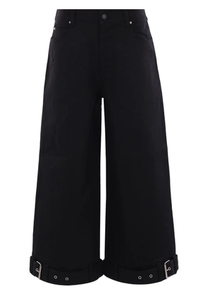 Melitta Baumeister belted cropped jeans - Black