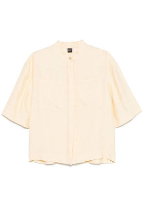 BOSS twill shirt - Neutrals