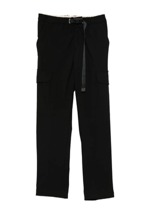 WHITESAND cargo belted trousers - Black