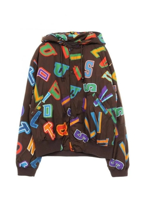 Louis Vuitton Pre-Owned x NBA hooded jacket - Brown