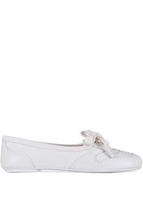 Gianvito Rossi lace-up sneakers - White