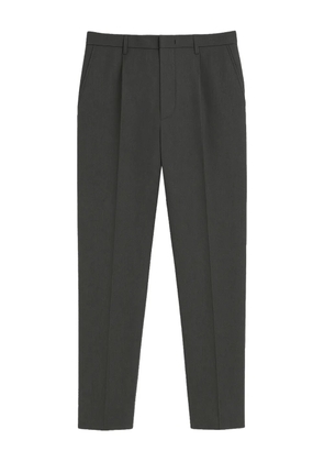 Greyed wool trousers