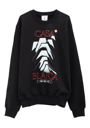 Casablanca graphic-print sweatshirt - Black
