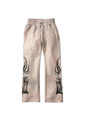 Who Decides War winged graphic sweatpants - Neutrals