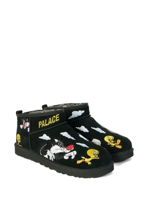 UGG x Looney Tunes Tasman cartoon ultra mini boots - Black