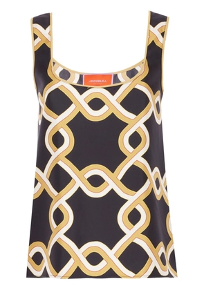 La DoubleJ Twirl top - Black