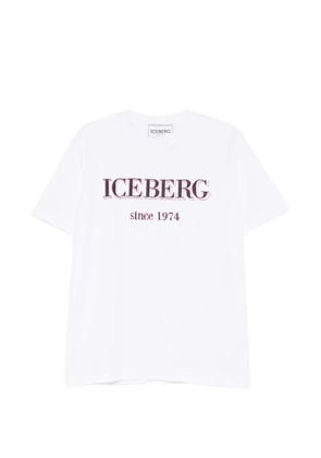 Iceberg logo T-shirt - White