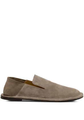 AMI Paris suede slippers - Neutrals