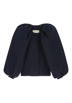 DRIES VAN NOTEN balloon-sleeve jacket - Blue