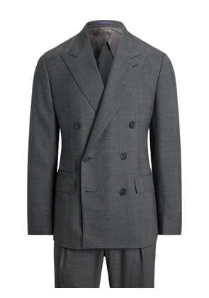 Ralph Lauren Purple Label double-breasted tailored blazer - Grey