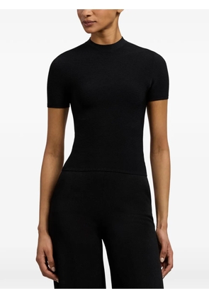 Ralph Lauren Collection short-sleeve knitted top - Black