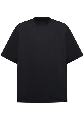 The Attico embroidered T-shirt - Black