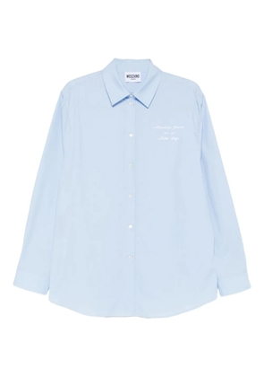 MOSCHINO JEANS long-sleeved shirt - Blue
