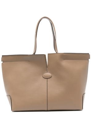 Tod's medium-small Di Bag Folio tote bag - Brown