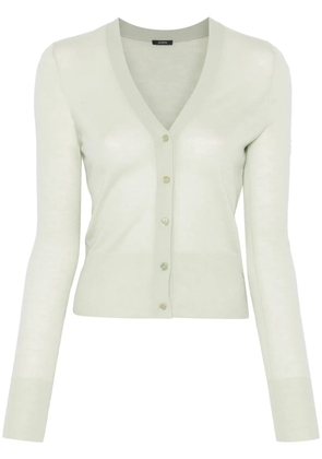 JOSEPH fine-knit cardigan - Green