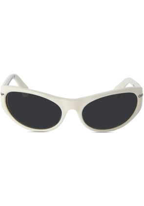 Off-White Eyewear Napoli round-frame sunglasses - Neutrals