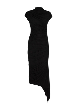 FRANCESCO MURANO high-neck draped dress - Black