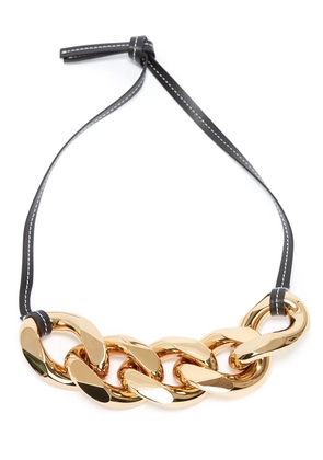 JW Anderson large chain-link necklace - Black