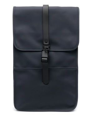 Rains carabiner-fastening waterproof backpack - Blue