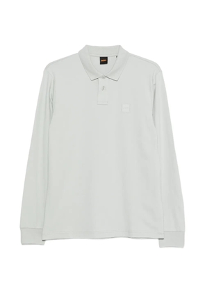 BOSS long-sleeve polo shirt - Blue