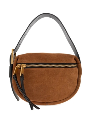 AllSaints Noemie zip tassel tote bag - Brown