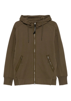 C.P. Company zip-front hoodie - Green