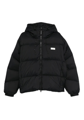 MSGM hooded puffer jacket - Black