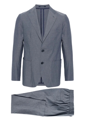 Tagliatore Dakar single-breasted suit - Blue