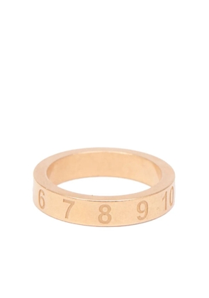 Maison Margiela Numerical engraved ring - Gold