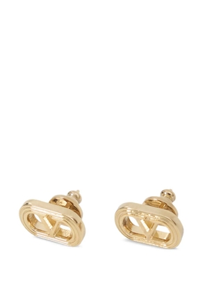 Valentino Garavani logo earrings - Gold