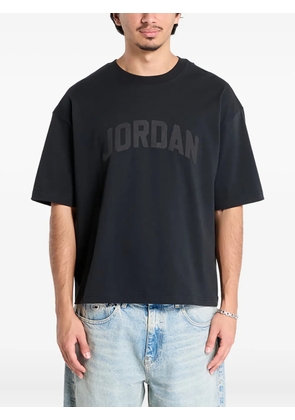 Jordan Flight Essentials logo-print T-shirt - Black