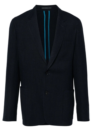 Paul Smith check-pattern blazer - Black