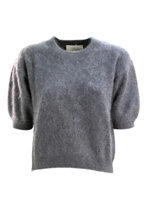 Lisa Yang puff-sleeve mohair sweater - Grey