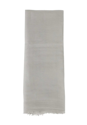 'S Max Mara fringed scarf - White