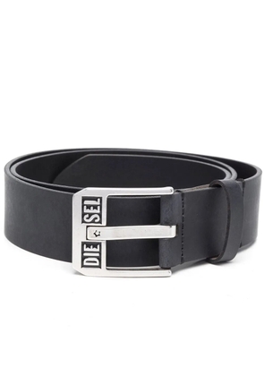 Diesel Bluestar II leather belt - Black
