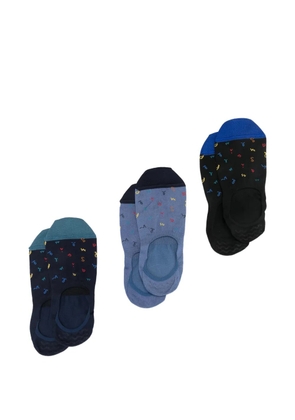 Paul Smith patterned socks (set of three) - Blue