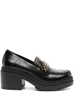 Michael Michael Kors Rocco Astor stud-embellished leather loafers - Black