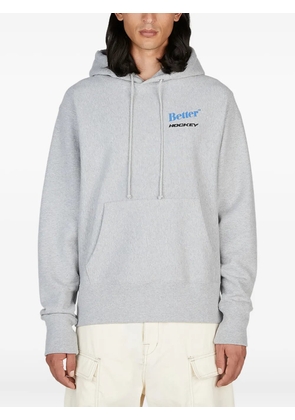 Better Gift Shop dragon-print hoodie - Grey