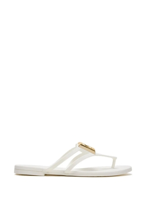 Dolce & Gabbana logo-detail slides - White