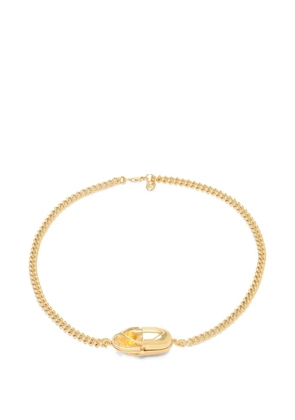 Capsule Eleven Capsule Crystal citrine necklace - Gold