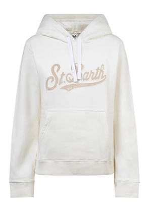 MC2 Saint Barth logo hoodie - White