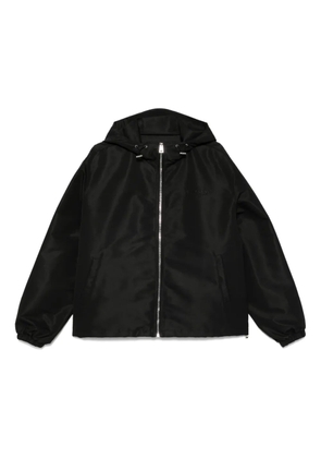 Givenchy zip-up hooded jacket - Black